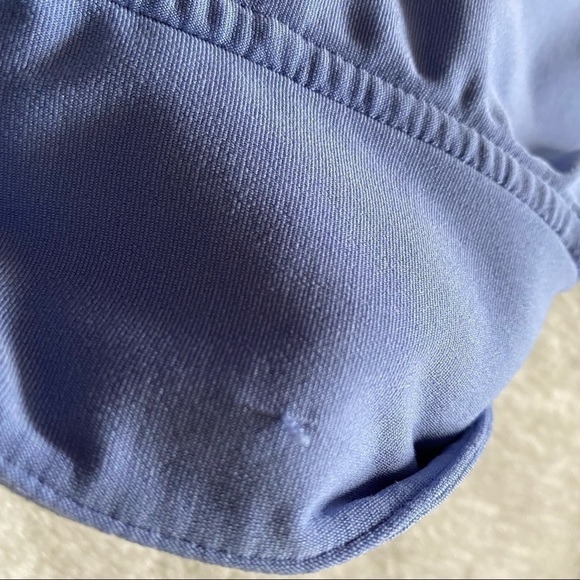 NIKE Golf Fit Dry gold shirt in periwinkle medium - Picture 8 of 8